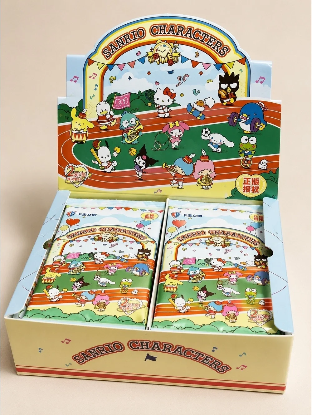 Sanrio Characters Trading Card Booster Box – 30 Packs